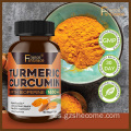 Curcumina de cúrcuma con cápsulas de curcuminoides BioPerine
